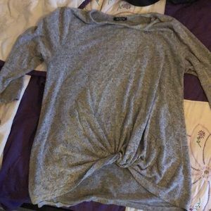 Heather Grey Soft Tunic